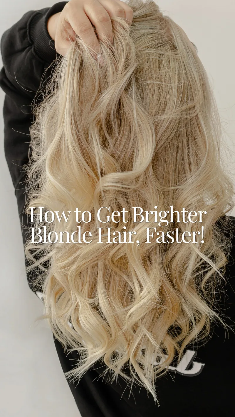 Elysia reaches for Oribe Bright Blonde when a blonde wants to get brighter faster and lose the
