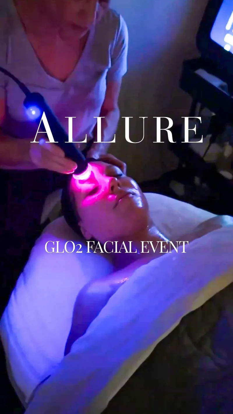 Glo2 Facials are $125 at Allure on Saturday, October 24.